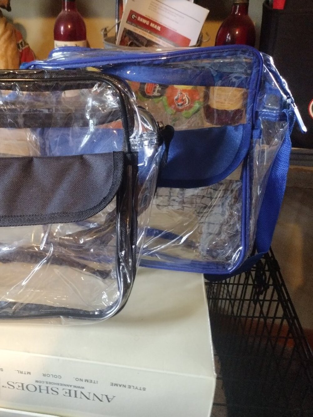 Clear Cross-Body Stadum Bag